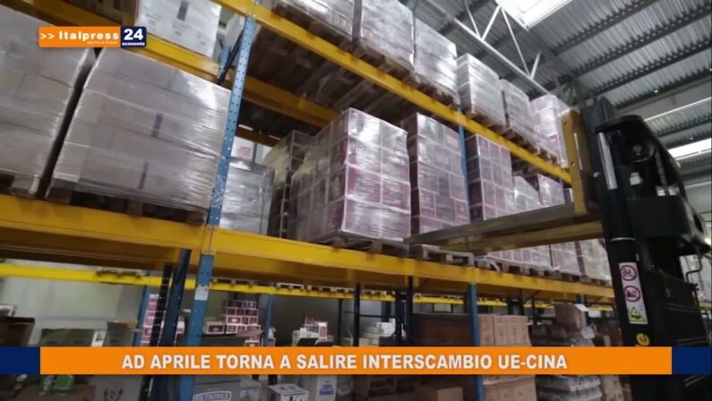 Ad aprile torna a salire interscambio UE- Cina