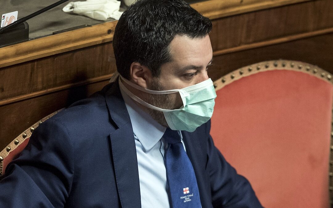 Matteo Salvini (Foto Roberto Monaldo/LaPresse)