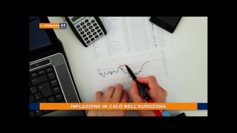 Inflazione in calo nell’Eurozona