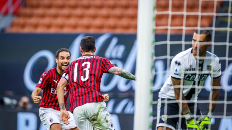 Pari Napoli, Milan vince ed è 6°, Samp tris sul Cagliari