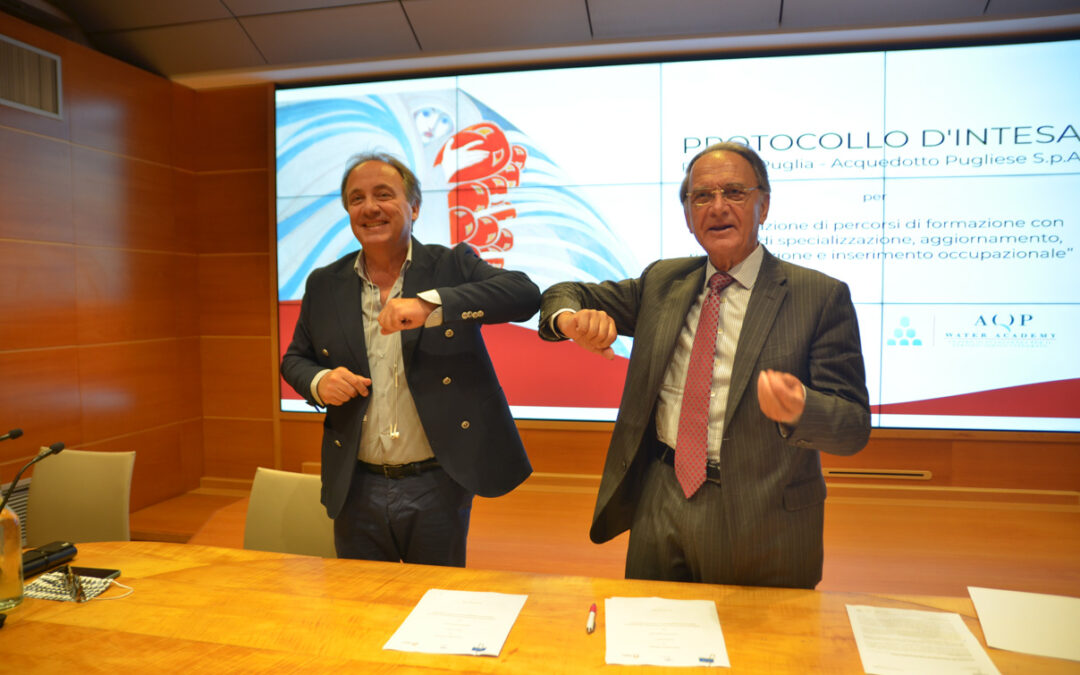 I tecnici dell’acqua si formano alla scuola dell’Acquedotto Pugliese