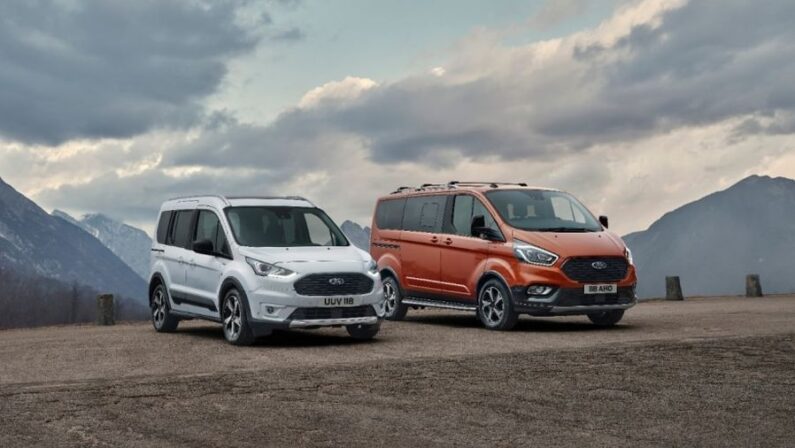 Ford, gamma Active anche per Tourneo e Transit Connect