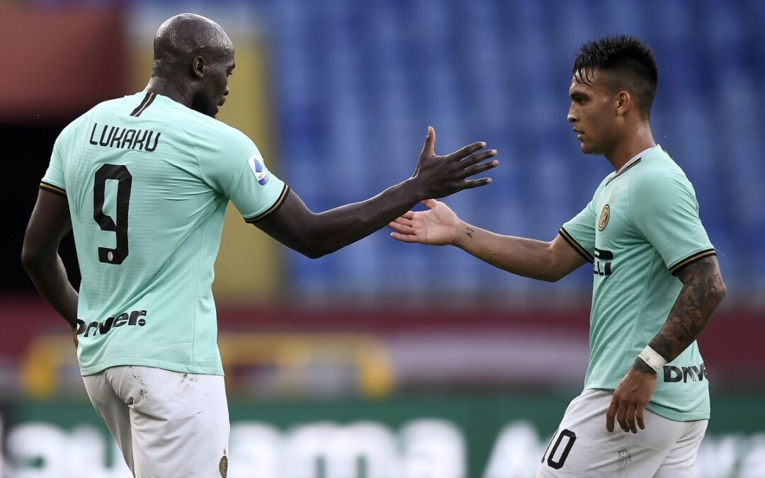 Serie A, Doppietta Lukaku e gol Sanchez, l’Inter vince 3-0 in casa Genoa