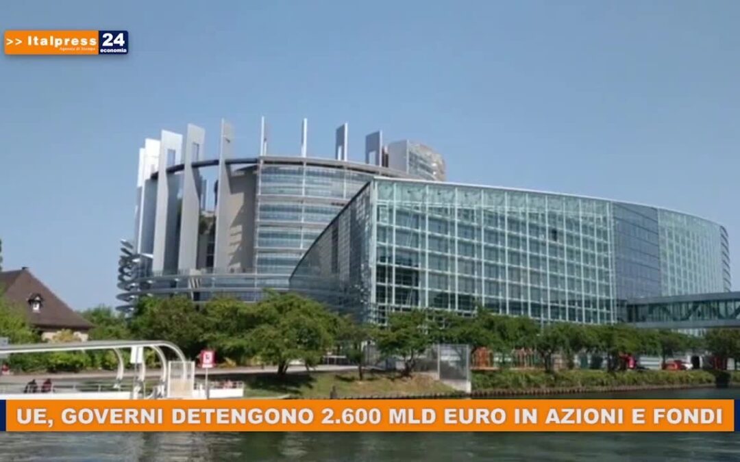 Ue, governi detengono 2.600 mld euro in azioni e fondi