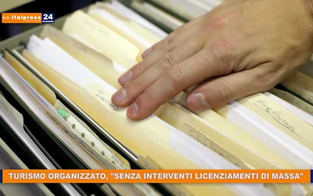Turismo organizzato, “Senza interventi licenziamenti di massa”