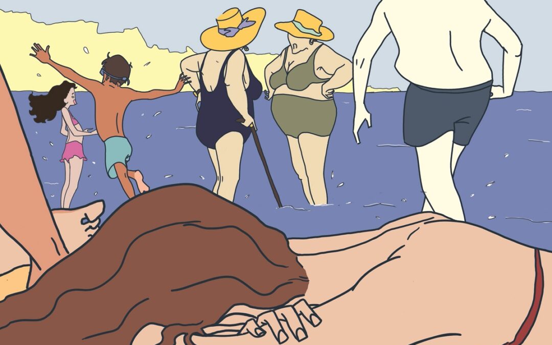 L'illustrazione di Francesca Sprovieri Cactus Verde che apre l'Inserto Estate 2020