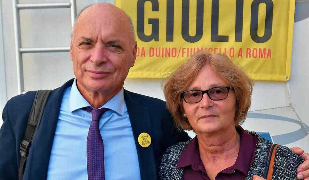 Claudio Regeni e Paola Deffendi, i genitori di Giulio Regeni