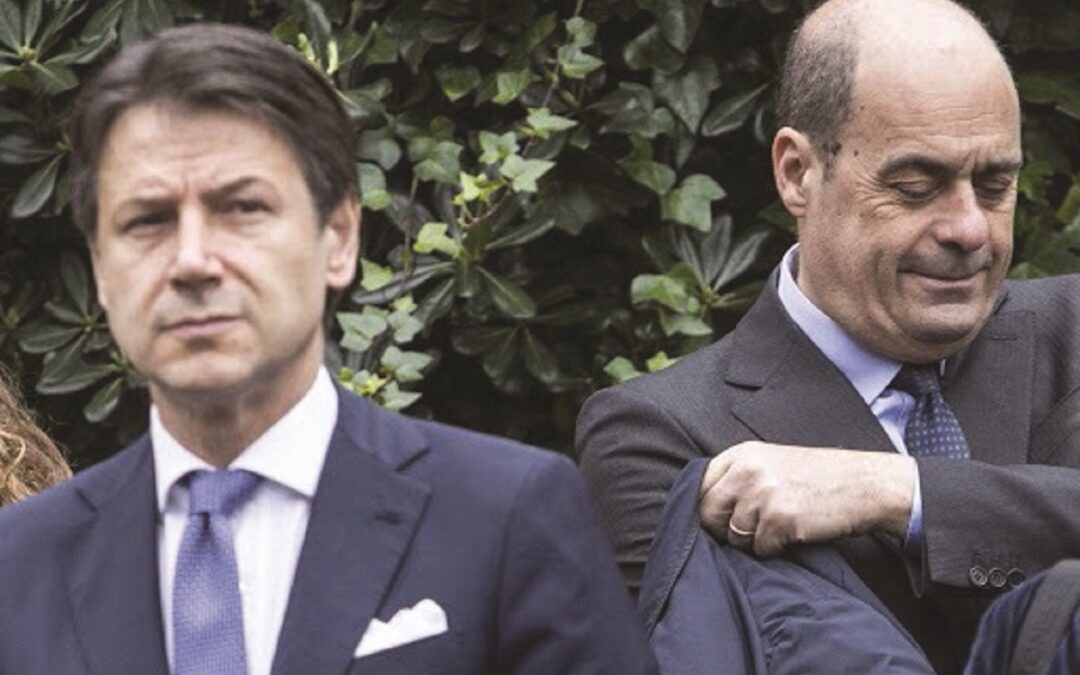 Giuseppe Conte e Nicola Zingaretti