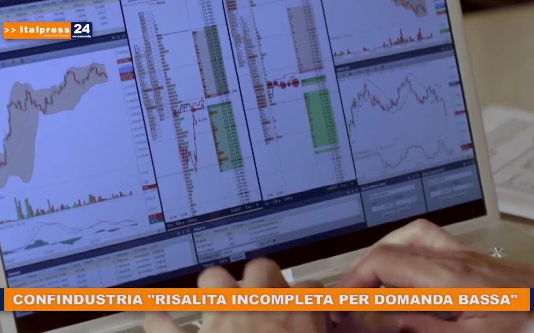 Confindustria “Risalita incompleta per domanda bassa”