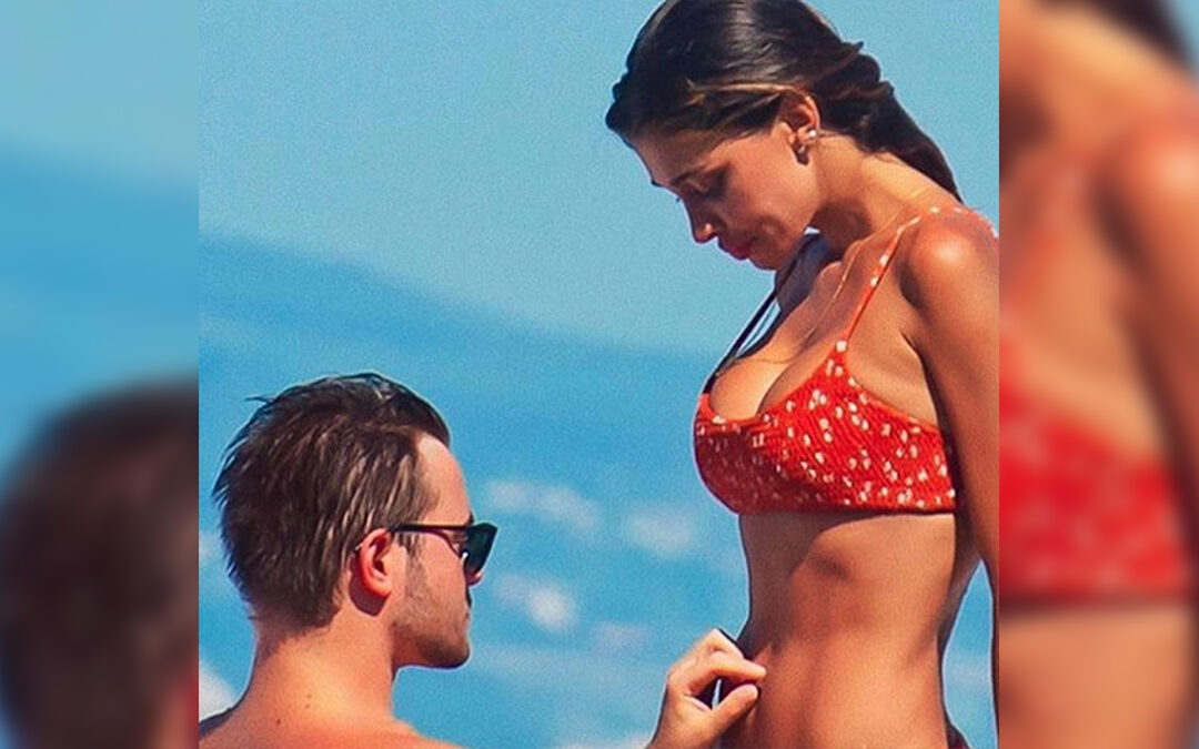 Gianmaria Antinolfi e Belen Rodriguez