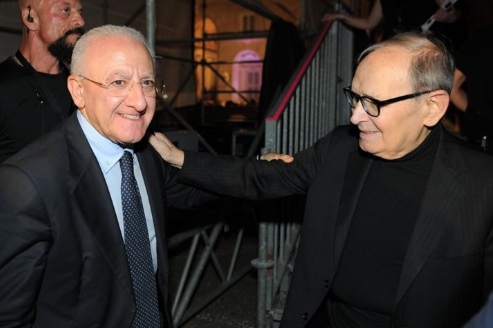 De Luca: "Addio Maestro Morricone, orgoglio italiano, amico della Campania"