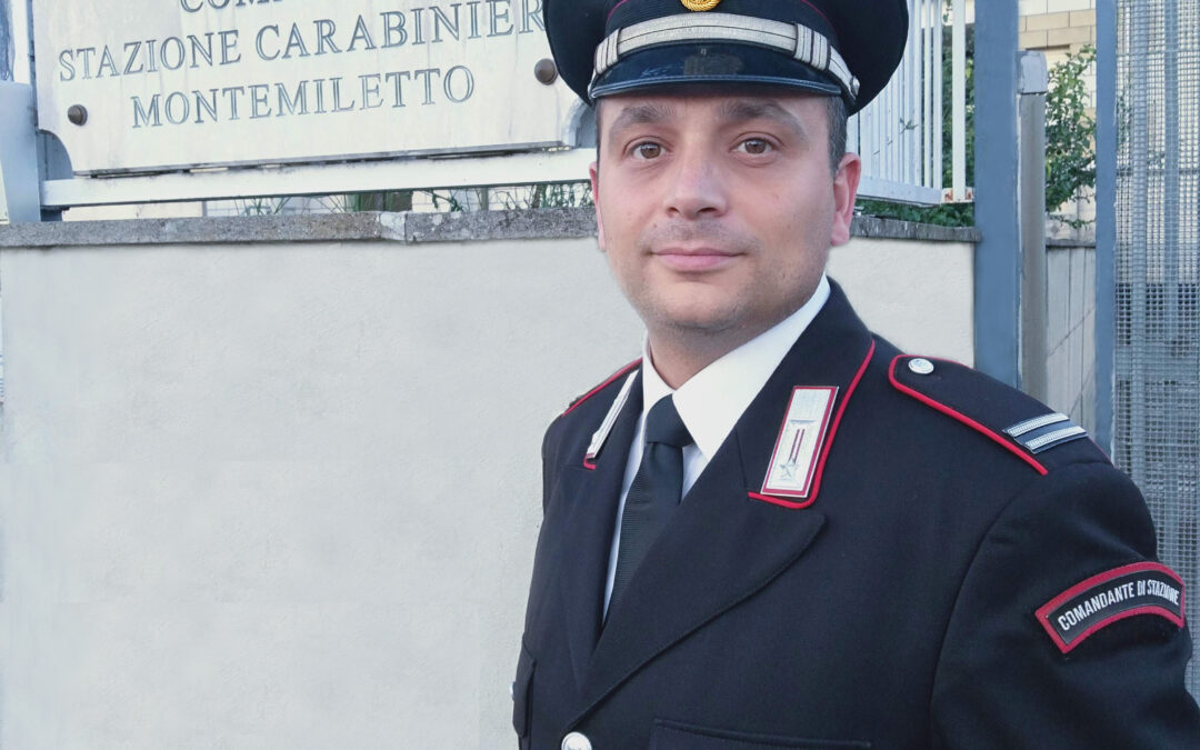 Il maresciallo ordinario Elvis Truglia è il nuovo Comandante della stazione dei Carabinieri di Montemiletto