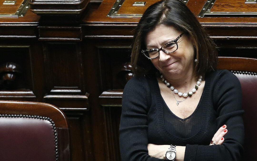 La ministra dei Trasporti Paola De Micheli