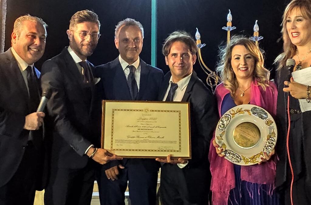 La premiazione del ristorante