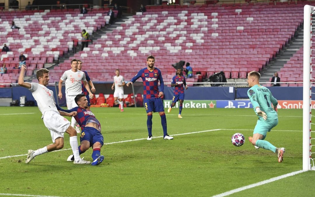 Barcellona umiliato 8-2, Bayern in semifinale di Champions