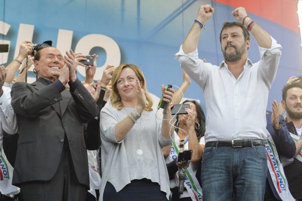 Berlusconi, Meloni, Salvini