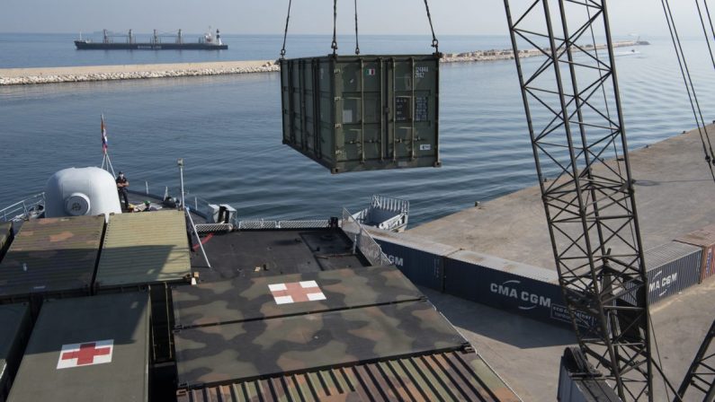 Beirut, al via l’operazione italiana “Emergenza Cedri”