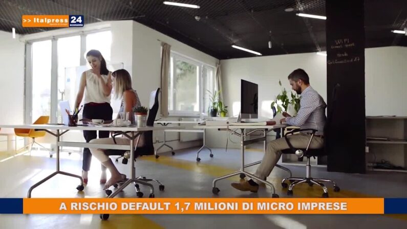 A rischio default 1,7 milioni di micro imprese