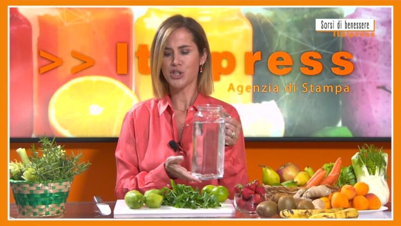 Sorsi di benessere – Acqua aromatizzata detox