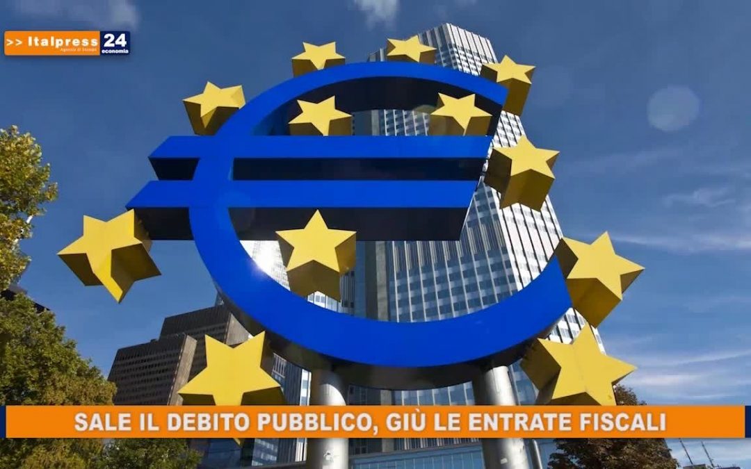 Sale il debito pubblico, giù le entrate fiscali