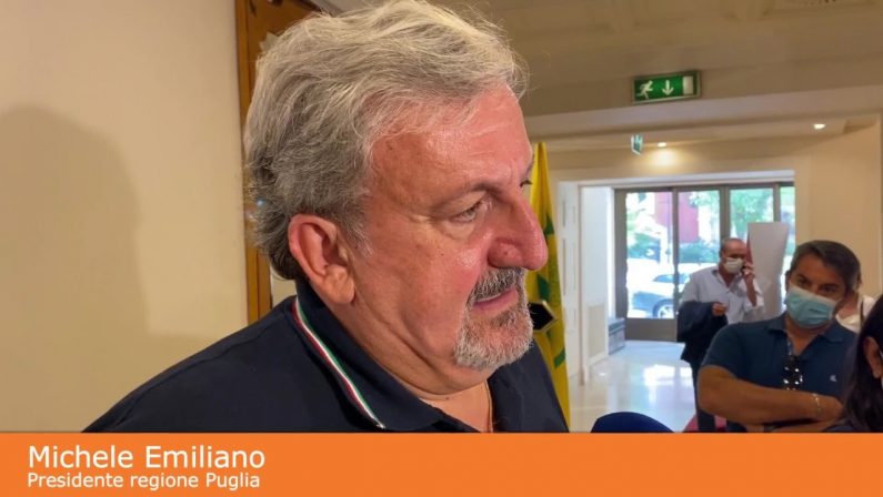 Emiliano “Puglia mobilitata per seconda ondata Covid”