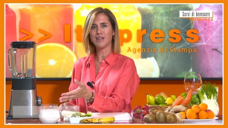 Sorsi di benessere – Uno smoothie ricco di vitamina C ed energetico