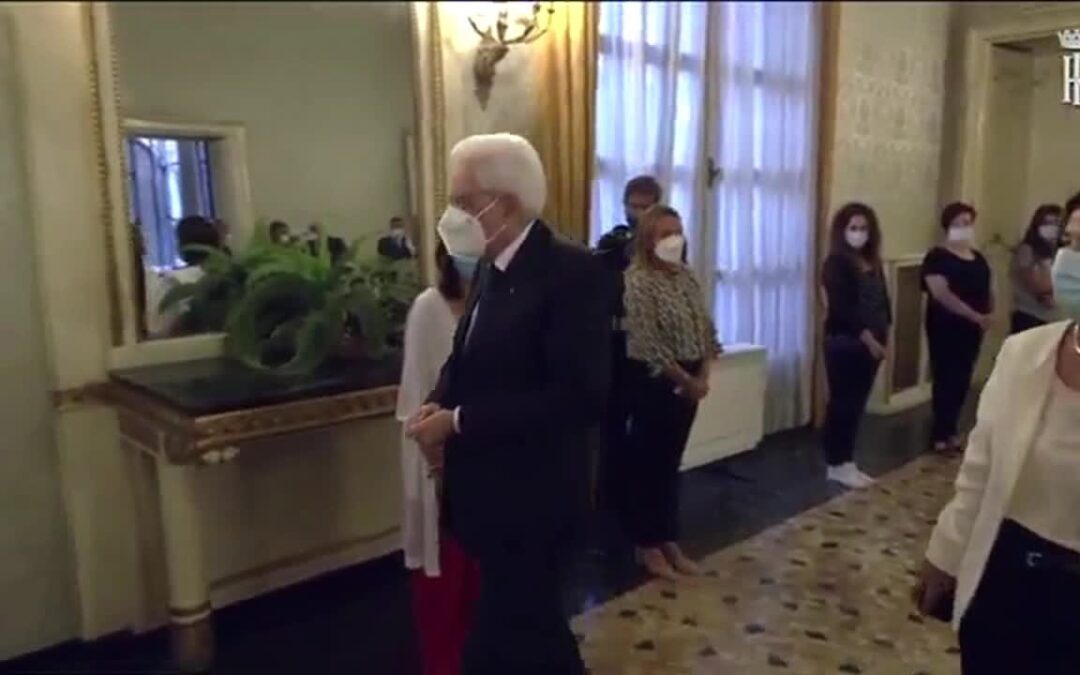 Il Presidente Mattarella incontra i familiari delle vittime del Ponte Morandi.