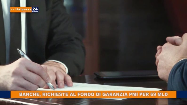 Banche, richieste al fondo di garanzia PMI per 69 MLD