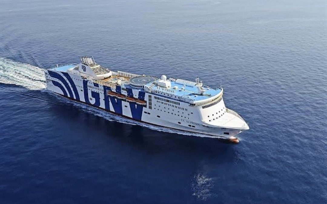 Una delle navi quarantena a disposizione per i migranti