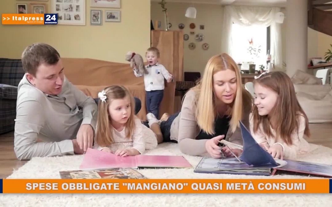 Spese obbligate “mangiano” quasi metà consumi