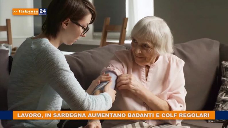 Lavoro, in Sardegna aumentano badanti e colf regolari