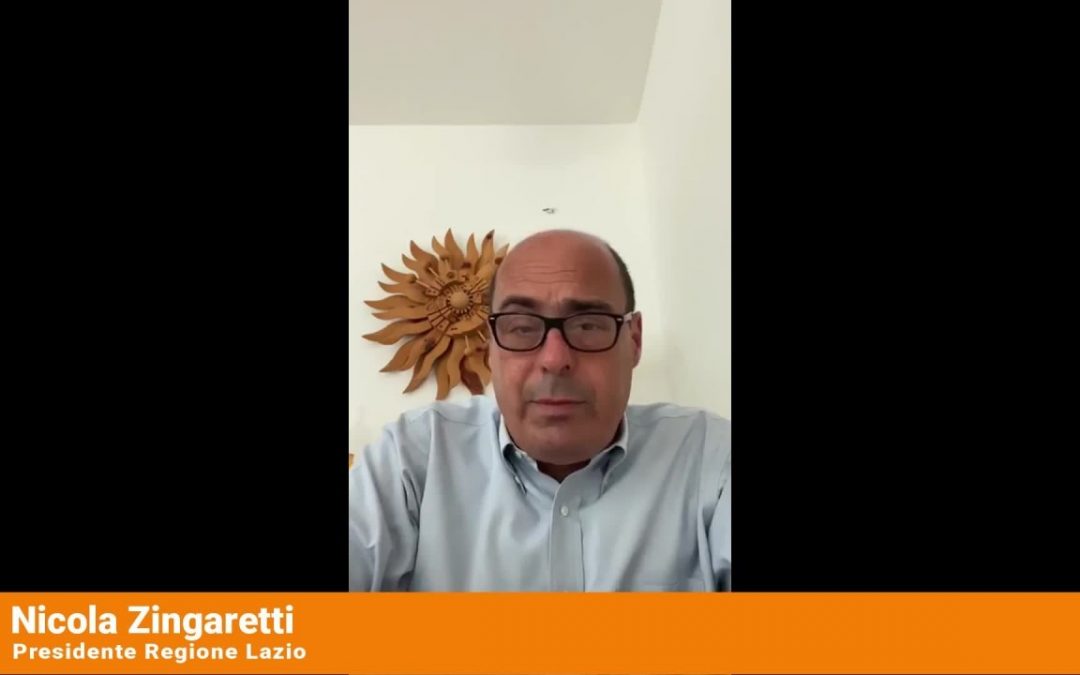 Coronavirus, Zingaretti “Serve responsabilita’ di tutti”