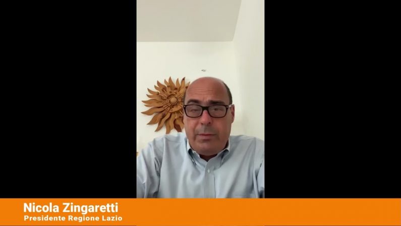 Coronavirus, Zingaretti “Serve responsabilita’ di tutti”