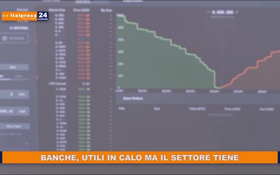 Banche, utili in calo ma il settore tiene