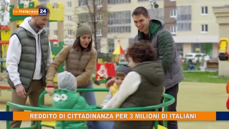Reddito di cittadinanza per 3 milioni di italiani