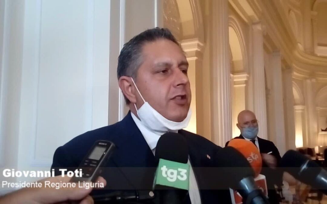Toti: “Regioni centrali per fase di rilancio”