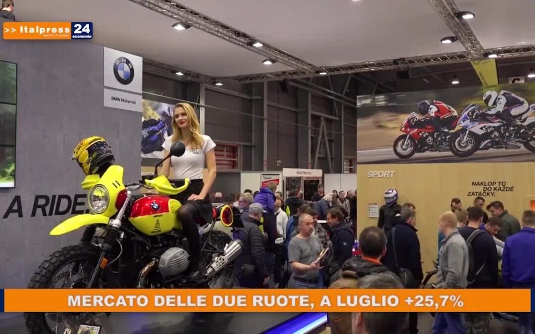 Mercato delle due ruote, a luglio +25,7%