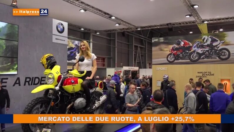 Mercato delle due ruote, a luglio +25,7%