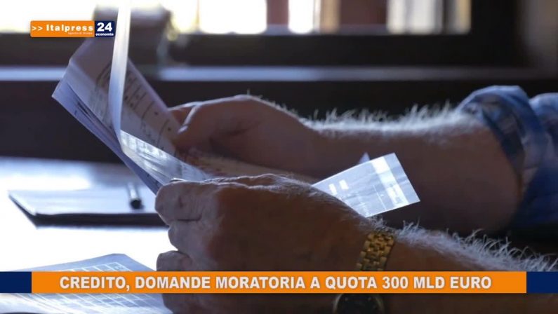 Credito, domande moratoria a quota 300 miliardi di euro