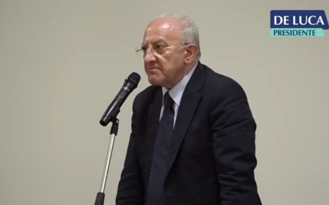 Scuola, De Luca “Nelle condizioni attuali non si può aprire”