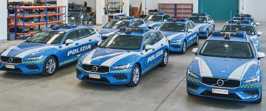 Consegnate venticinque Volvo V60 in allestimento Polizia