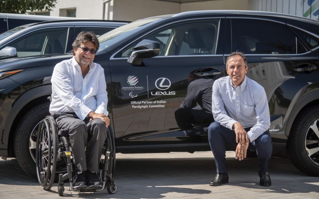 Sei veicoli Toyota e Lexus per il Comitato Paralimpico Italiano