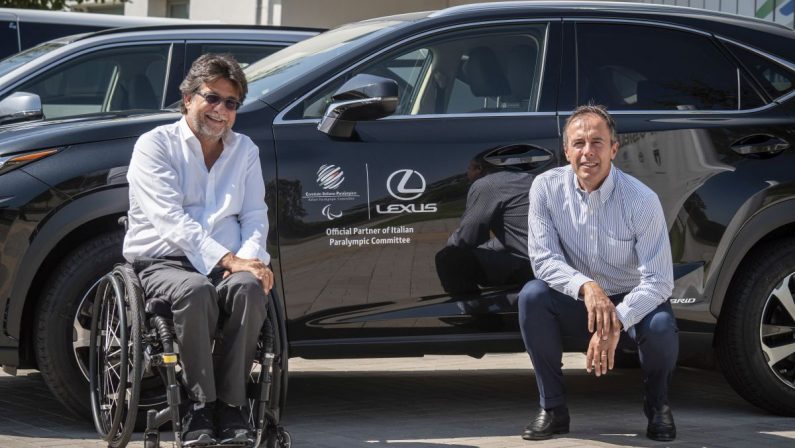 Sei veicoli Toyota e Lexus per il Comitato Paralimpico Italiano