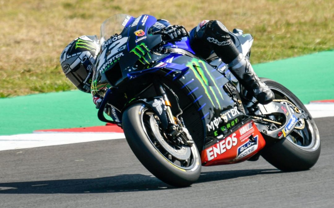 Pole position Vinales nel GP dell’Emilia Romagna a Misano, Rossi 7°
