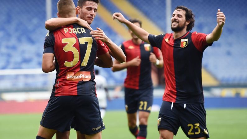 Poker del Genoa all’esordio, Crotone ko al Ferraris