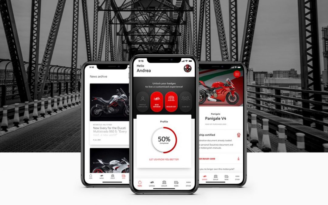 Nasce MyDucati App, il mondo ducati sempre a portata di mano