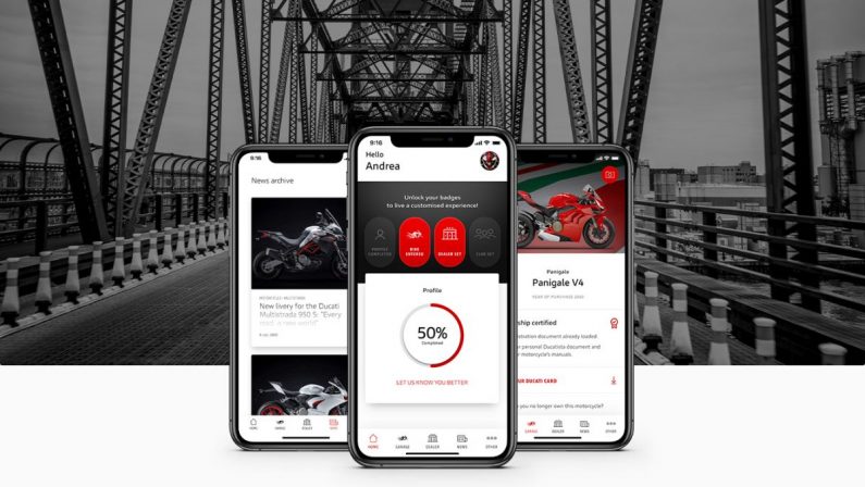 Nasce MyDucati App, il mondo ducati sempre a portata di mano
