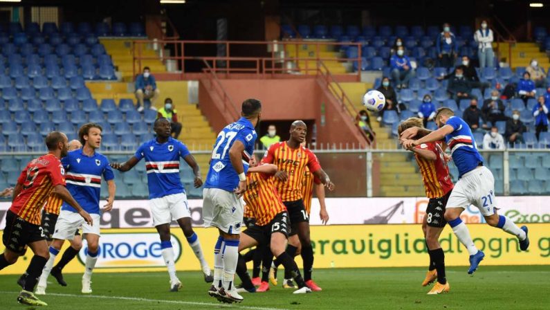 Il Benevento passa a Marassi: Samp ribaltata da 0-2 a 3-2