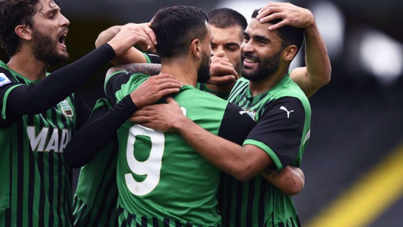 Debutto in A amaro per lo Spezia, vince il Sassuolo 4-1