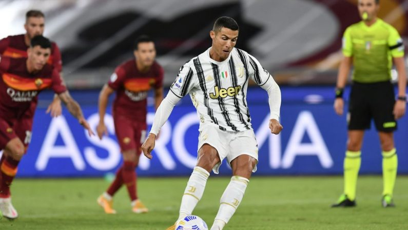 Roma-Juve 2-2, doppiette di Veretout e CR7